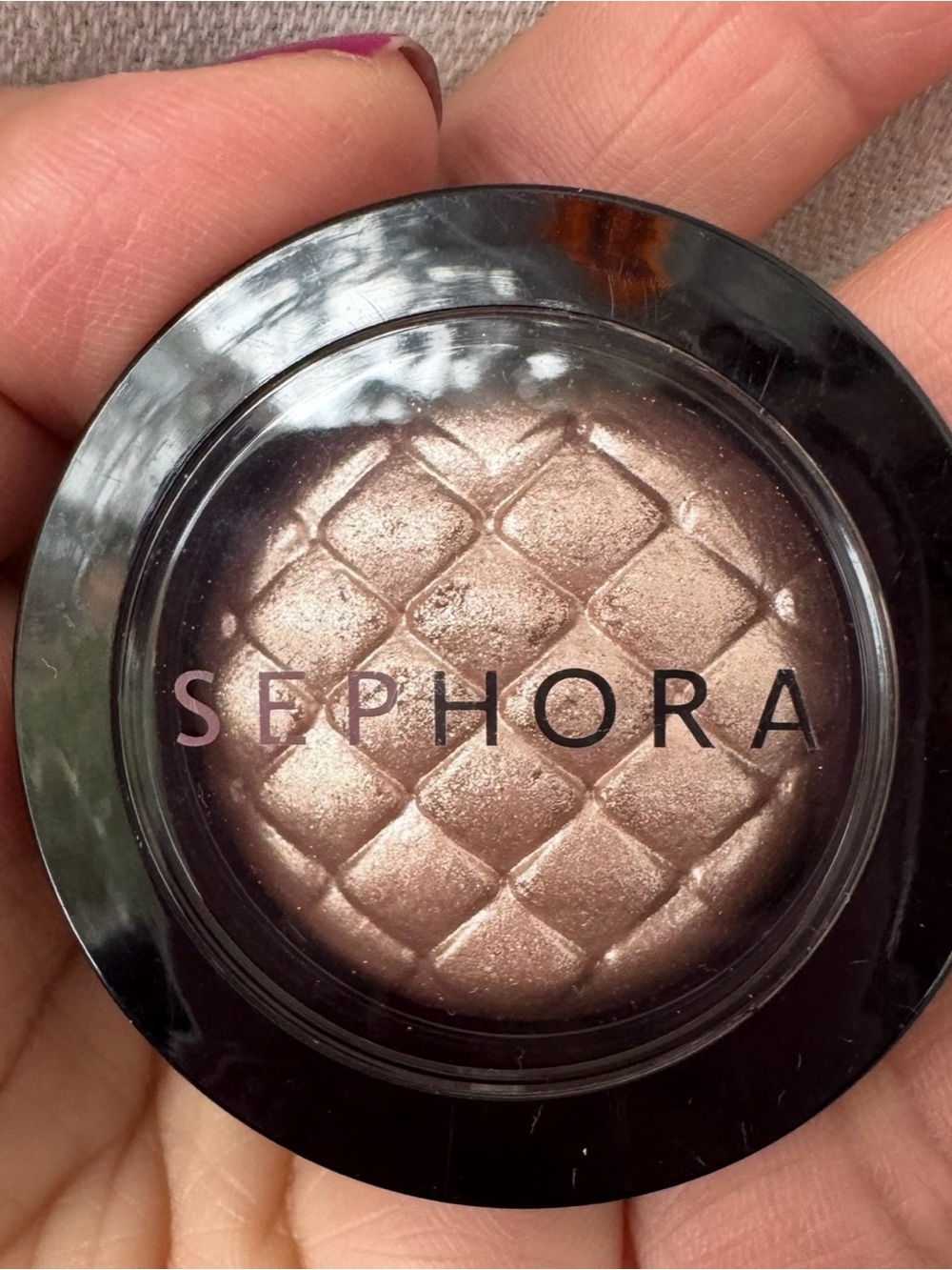 🌟Sephora Shimmer Duo — Metallic Beige or Metallic Peach Highlighter/Eyeshadow - Picture 7 of 10